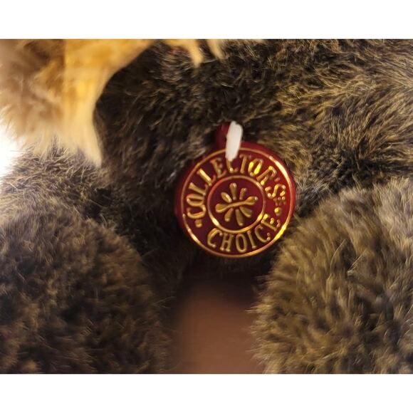 14" Realistic Brown Dog Plush Long Ears Collectors Choice TB Toy Trading - Picture 11 of 14